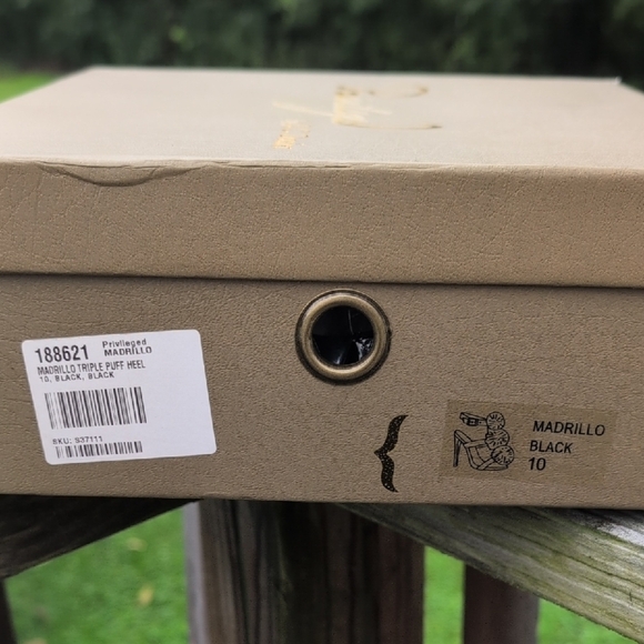 Privileged Black Fur Heels - Picture 8 of 10